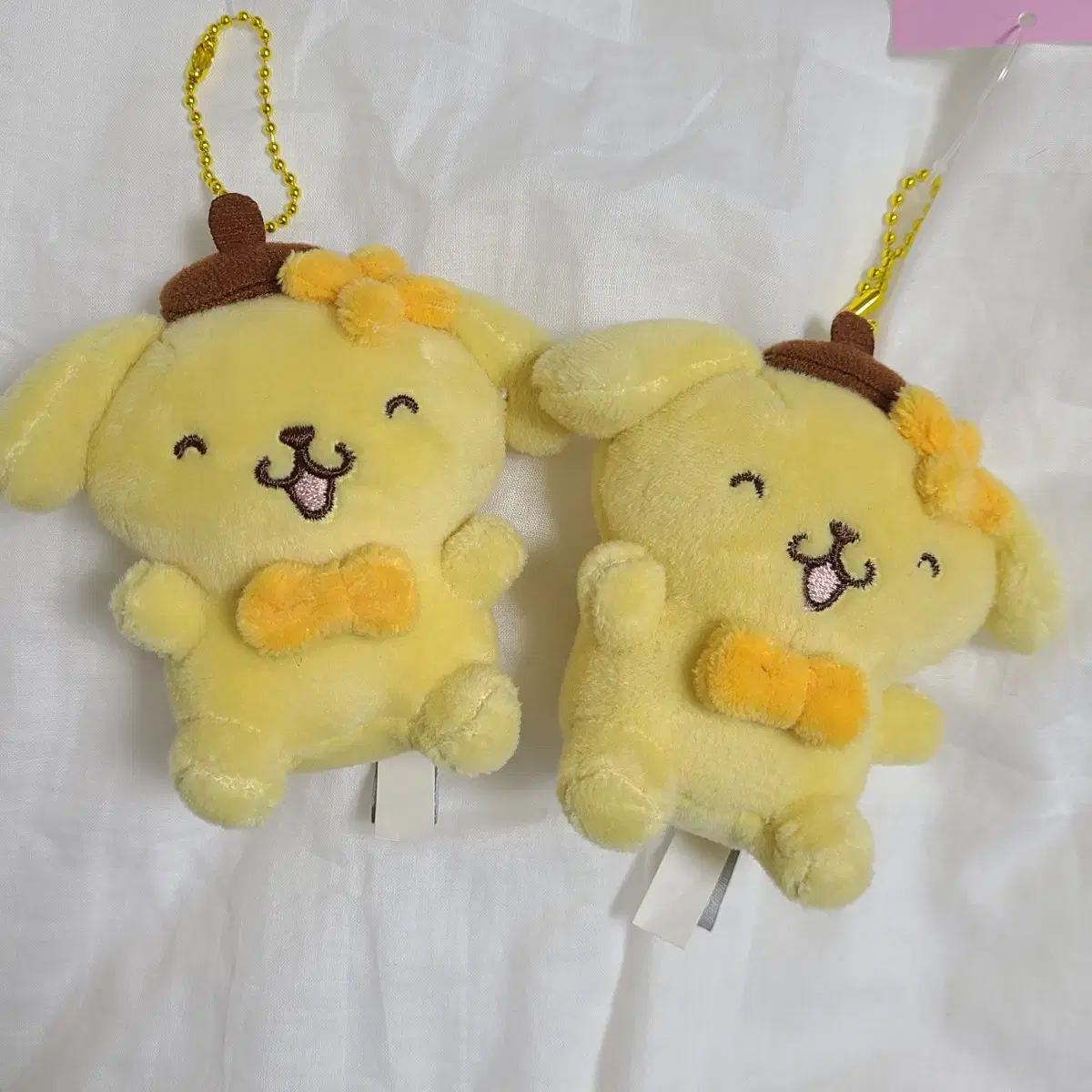 [Genuine] Sanrio Pompompurin Pastel Sewing Doll Bag Hanger keyring (8cm)