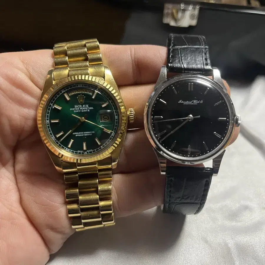 IWC 클래식 샤프하우젠 플레티넘