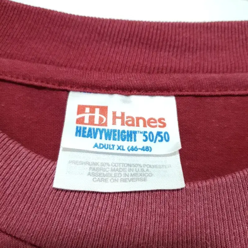 HANES 헤인즈 빈티지 반팔 XL