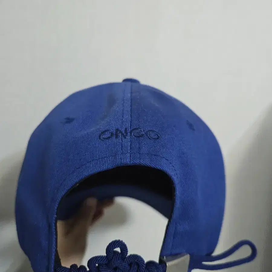 온고 매듭 볼캡 ongo knot cap blue