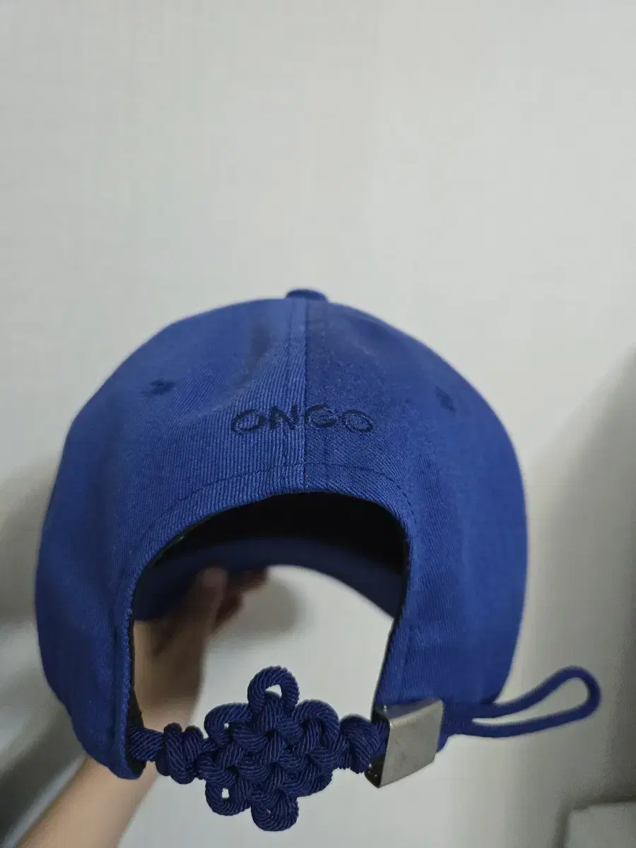 온고 매듭 볼캡 ongo knot cap blue