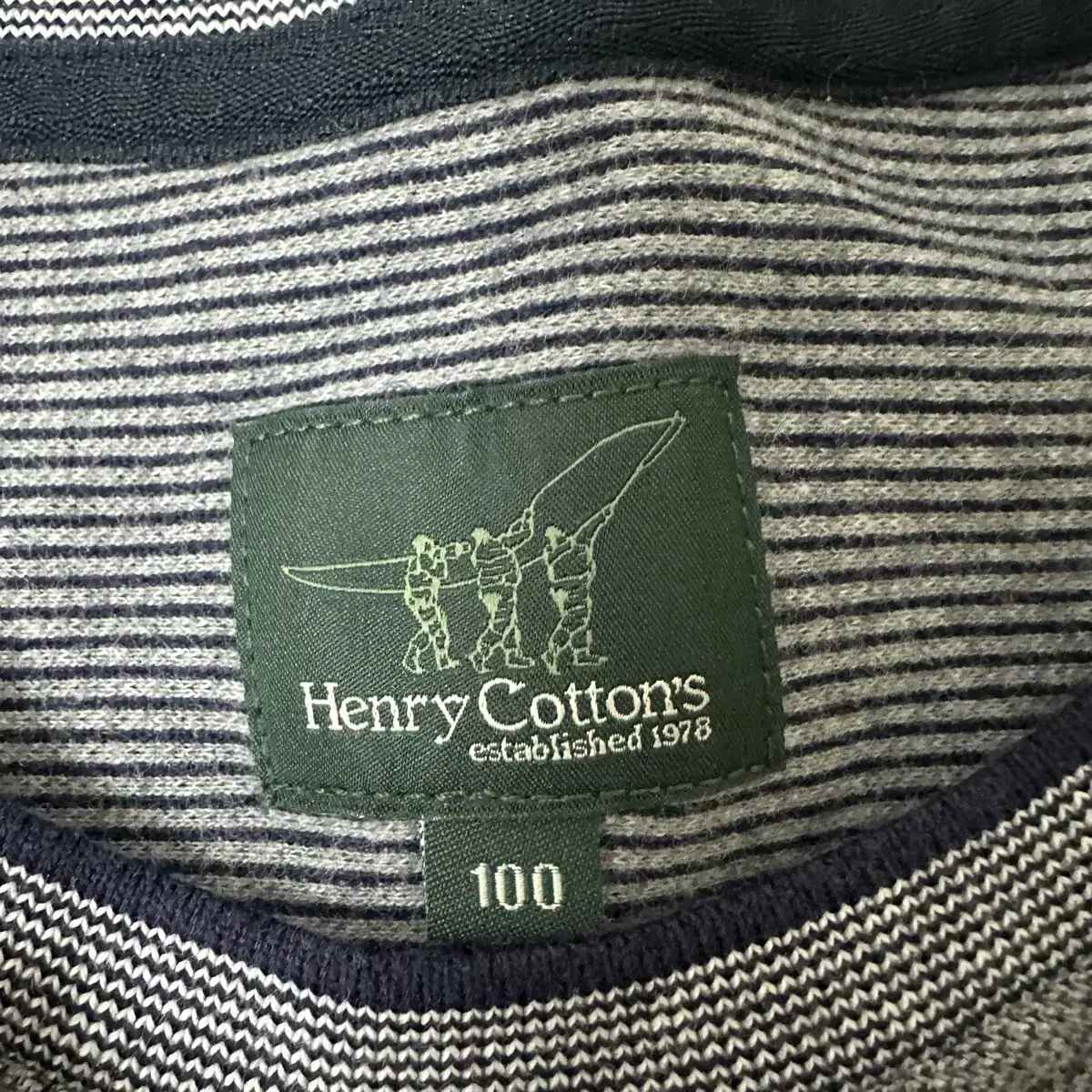 Henry Cotton 헨리코튼 여성 니트 그레이 100(L)