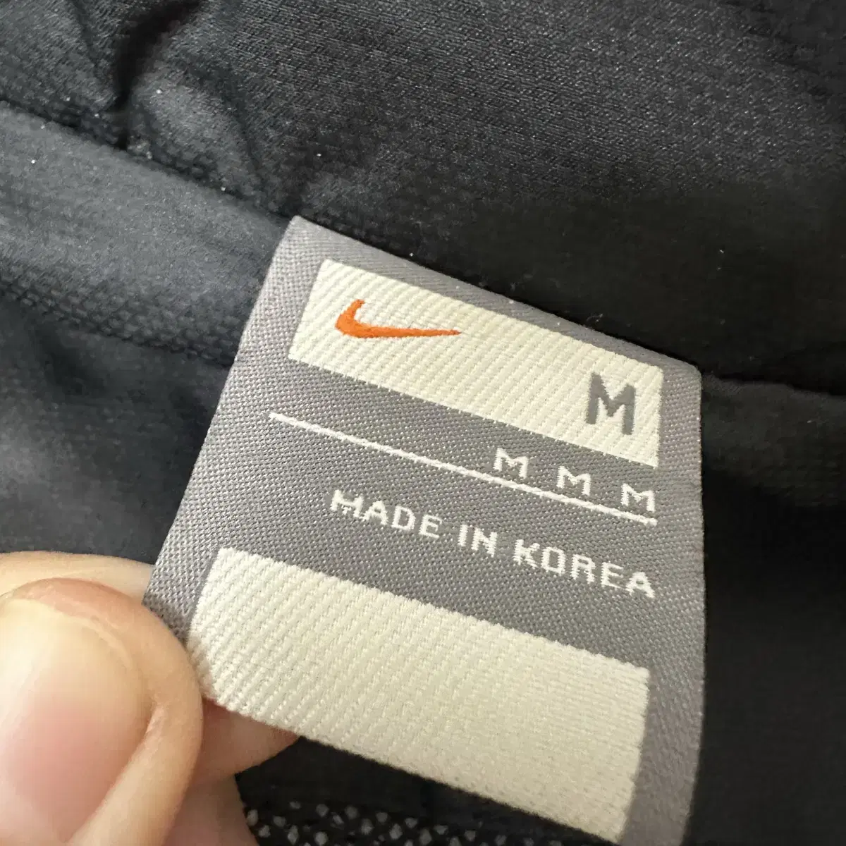 NIKE 나이키 바람막이 자켓 블랙 M