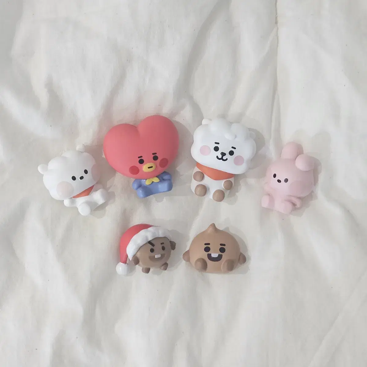 방탄소년단 BT21 미니피규어 타타 알제이 쿠키 뷔 태형 진 정국 BTS