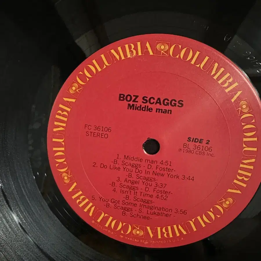 Boz Scaggs -  Middle Man(LP)