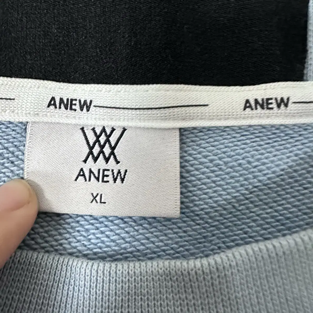 ANEW 어뉴골프 맨투맨 하늘색 105(XL)