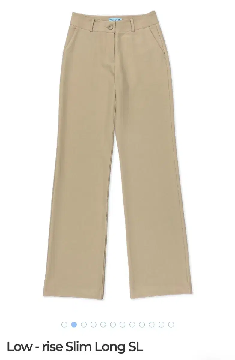 페일제이드 Low rise Slim Long SL-beige S