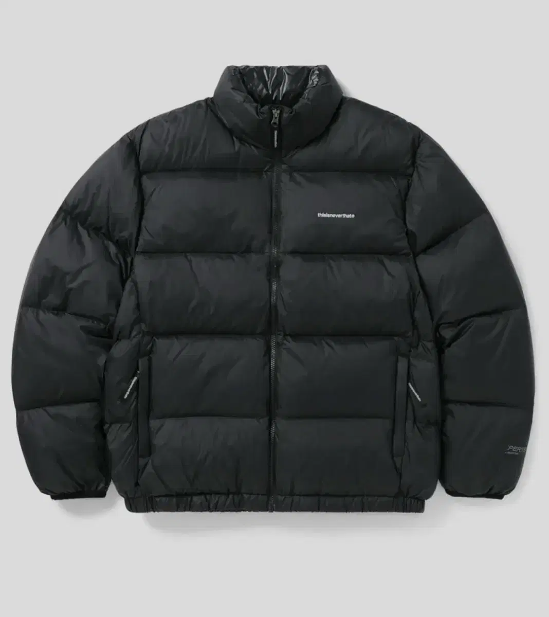 디스이즈네버댓 숏패딩 PERTEX T Down Jacket Black