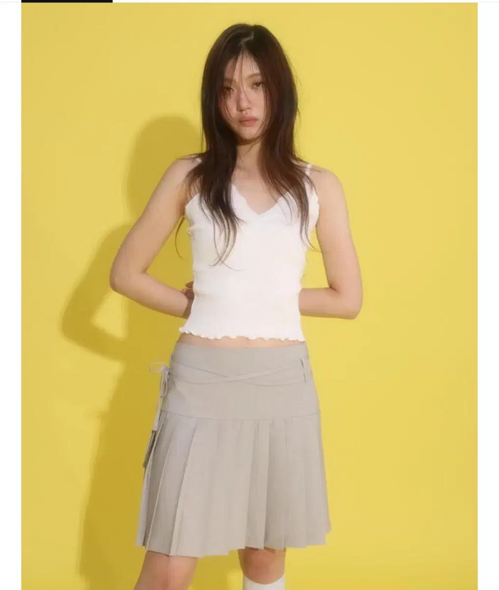 루루서울 Tuesday pleats skirt