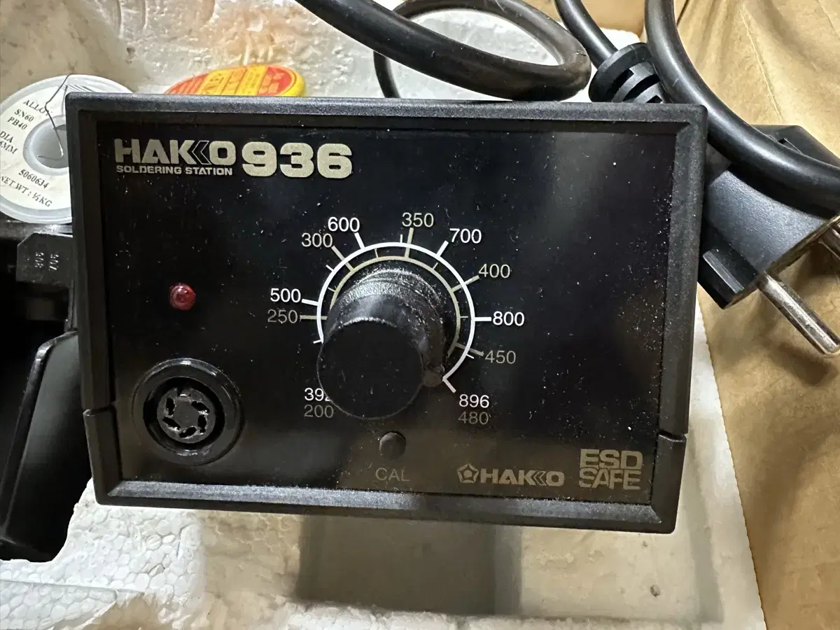 Hakko 936 ESD 싱가폴 생산 정품 과 납 ,송진