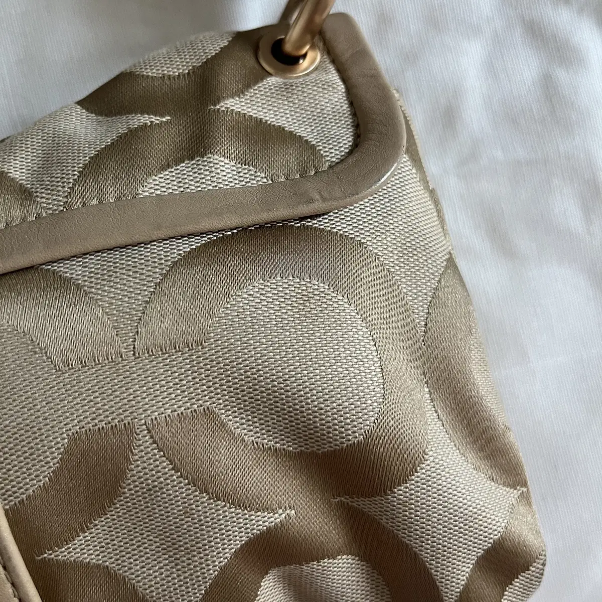 OACH 00's parker op art Jacquard Bag