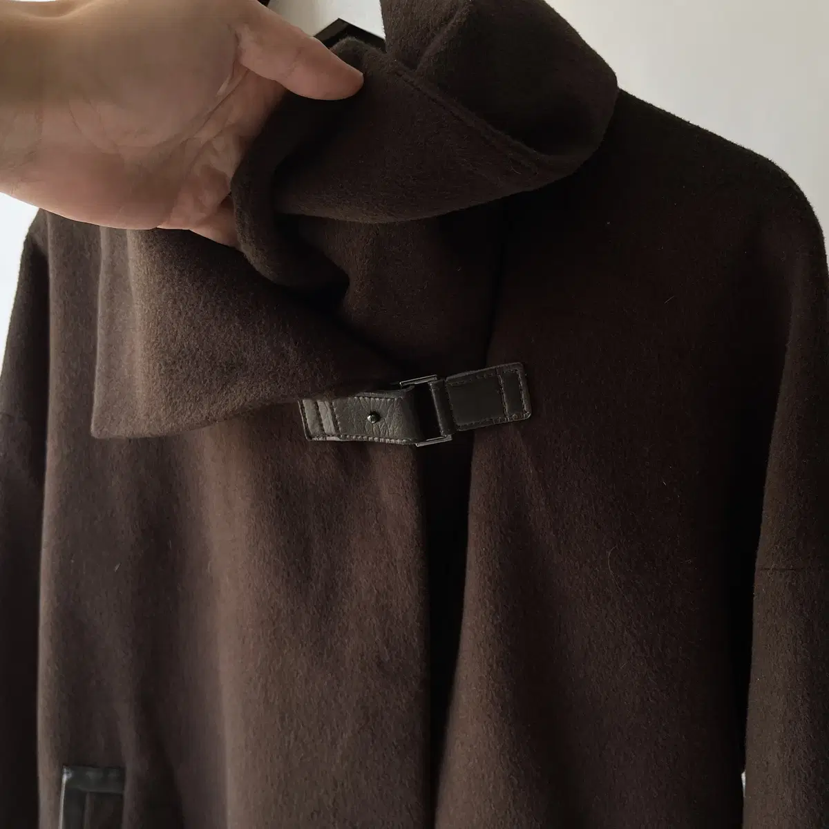 KIYOKO TAKASE wool & angora coat