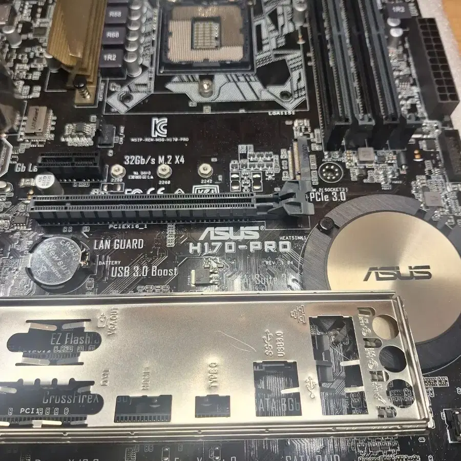 ASUS  H170-PRO  7세대 지원 메인보드 정리 합니다