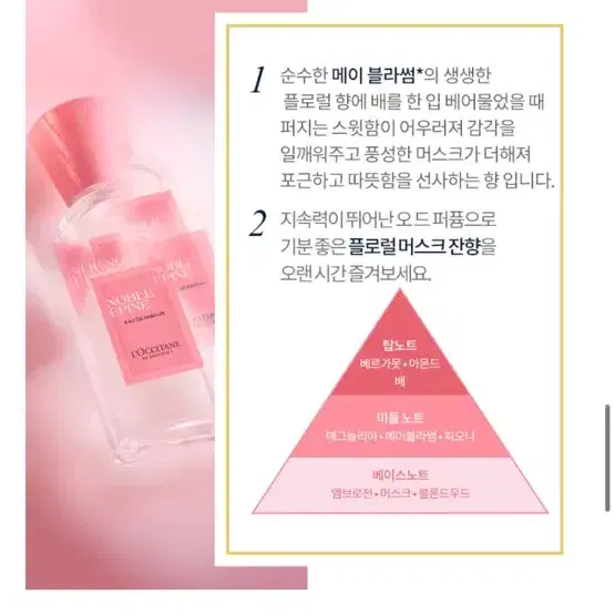 록시땅 향수 노블 에핀 오 드 퍼퓸 50ml