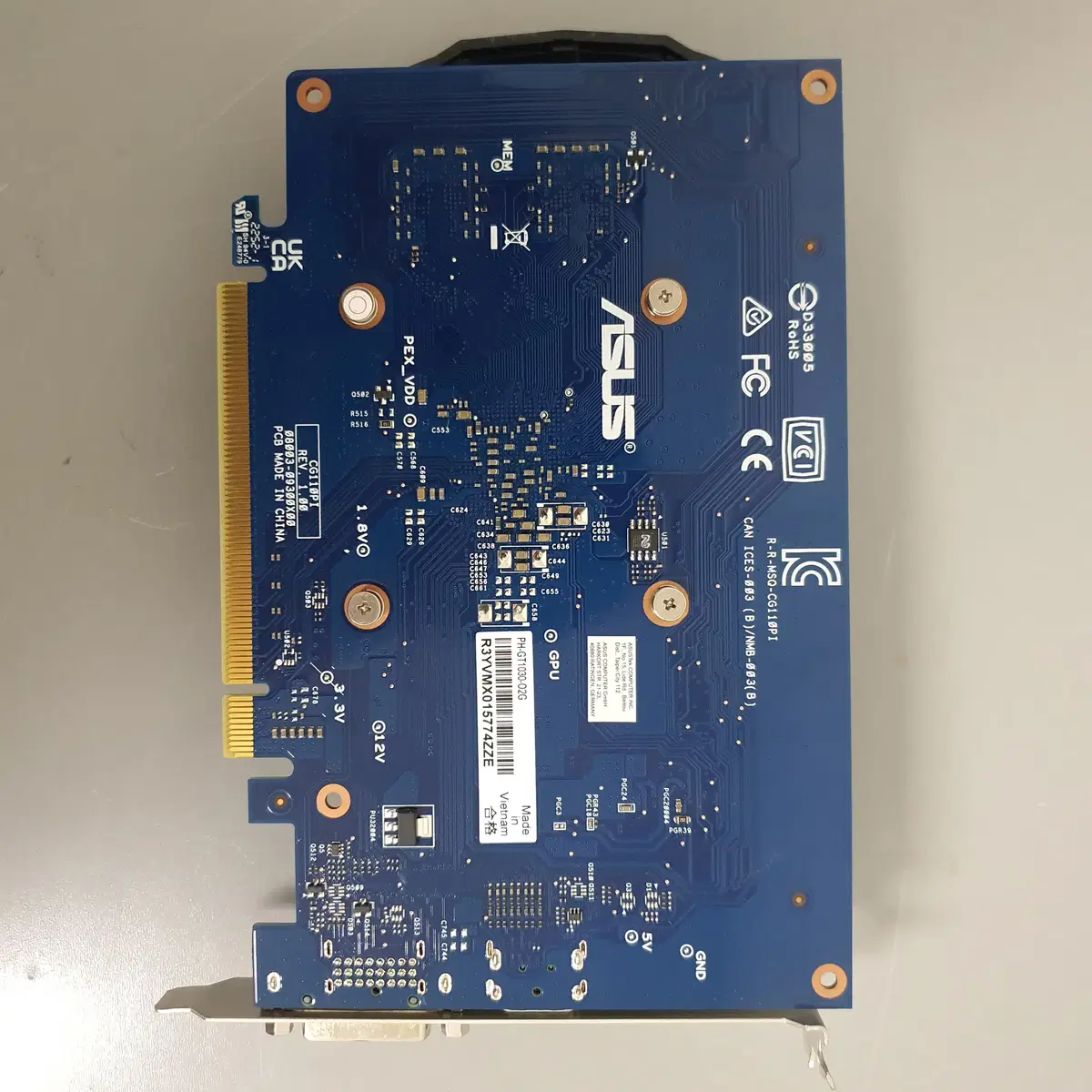 [무료배송] 중고 ASUS GT1030 그래픽카드 D5 2GB