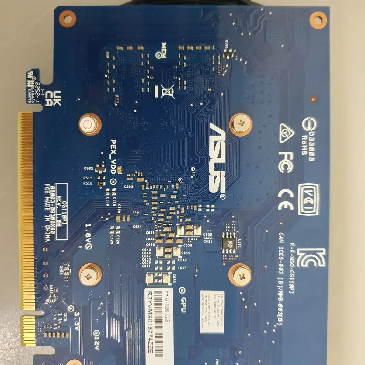 [무료배송] 중고 ASUS GT1030 그래픽카드 D5 2GB