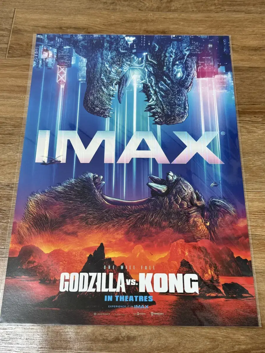 고질라 VS. 콩 고대콩 아이맥스 imax 포스터