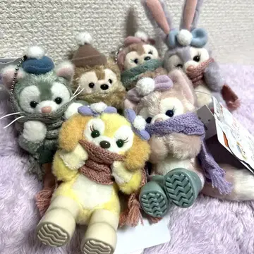 더피와 프렌즈 댄싱 스노우플레이크 봉제 인형 참