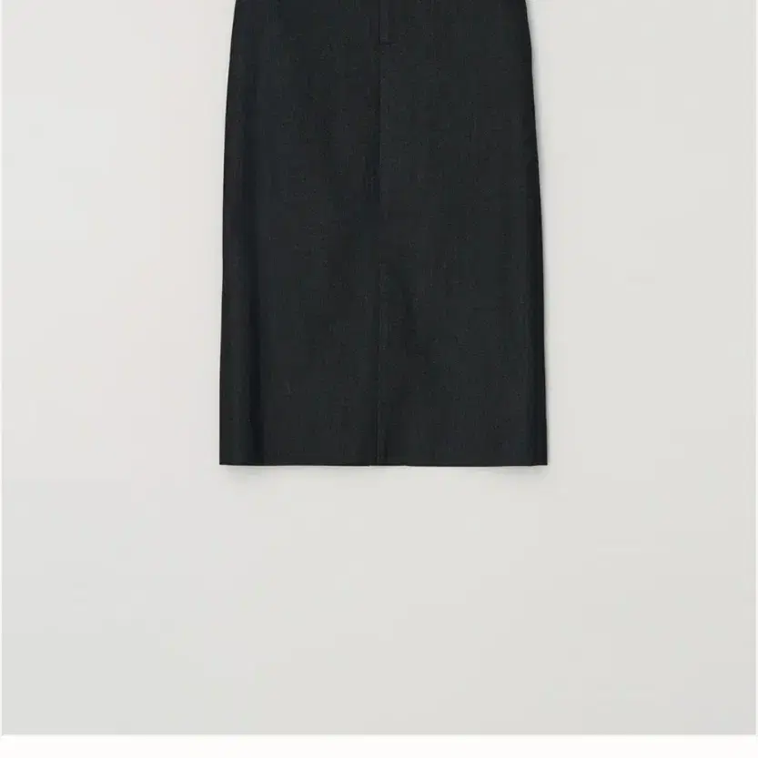 호와스 howus Low Skirt Black Denim