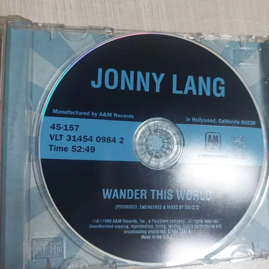 Jonny Lang - Wonder  This World CD