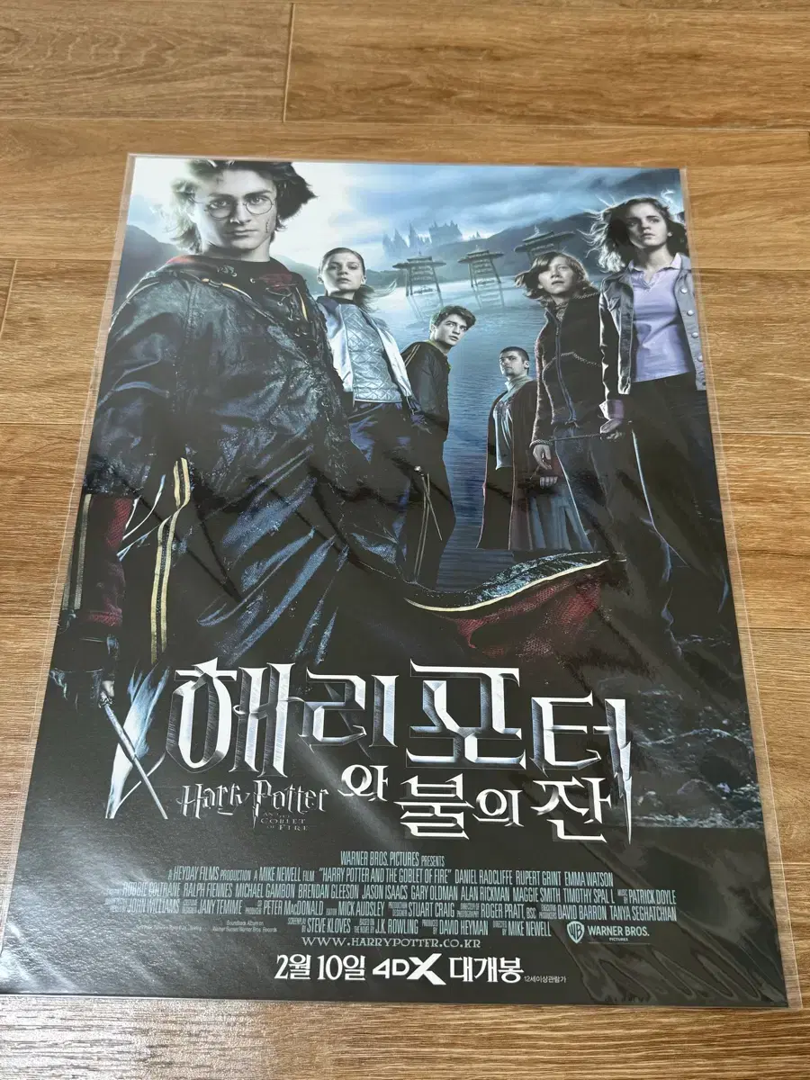 하자ㅇ) 알라딘, 해리포터 불의잔 4dx 포디 포스터