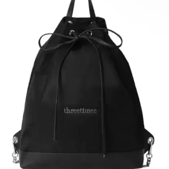 (새상품)쓰리타임즈Classic tie backpack