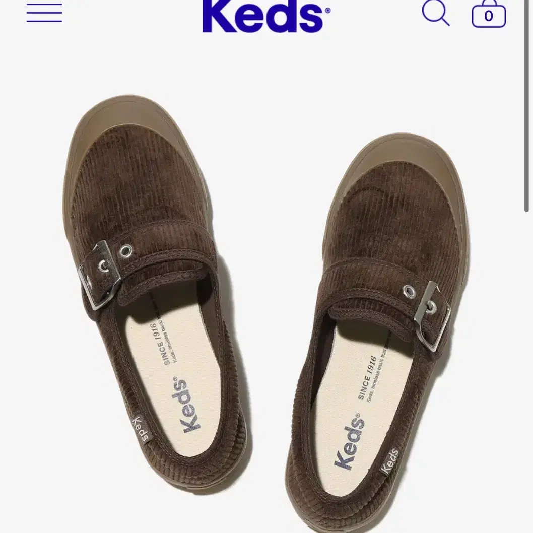 keds 케즈 코듀로이 단화 슬립온