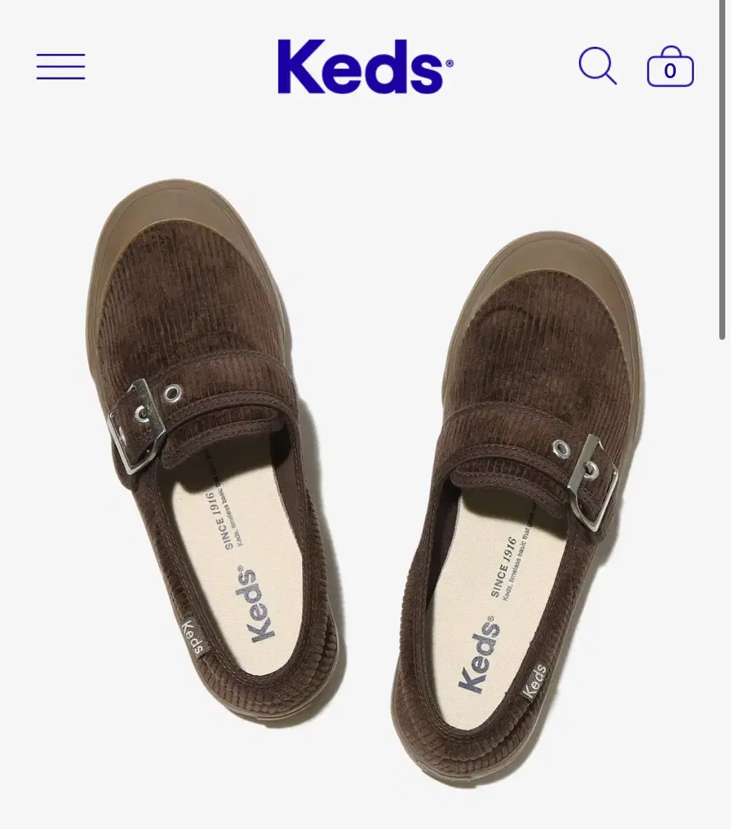 keds 케즈 코듀로이 단화 슬립온