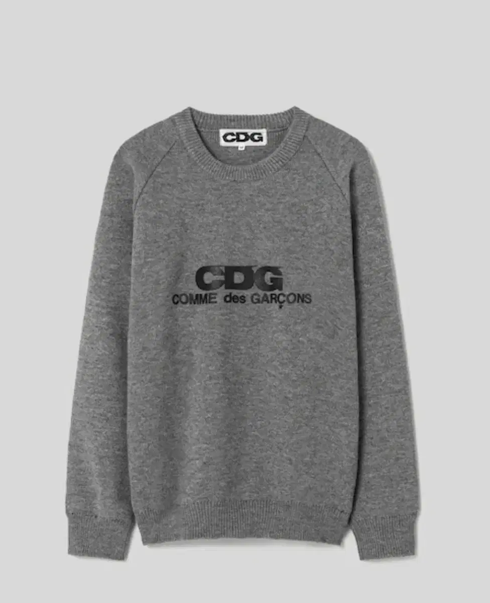 cdg 니트 gray color