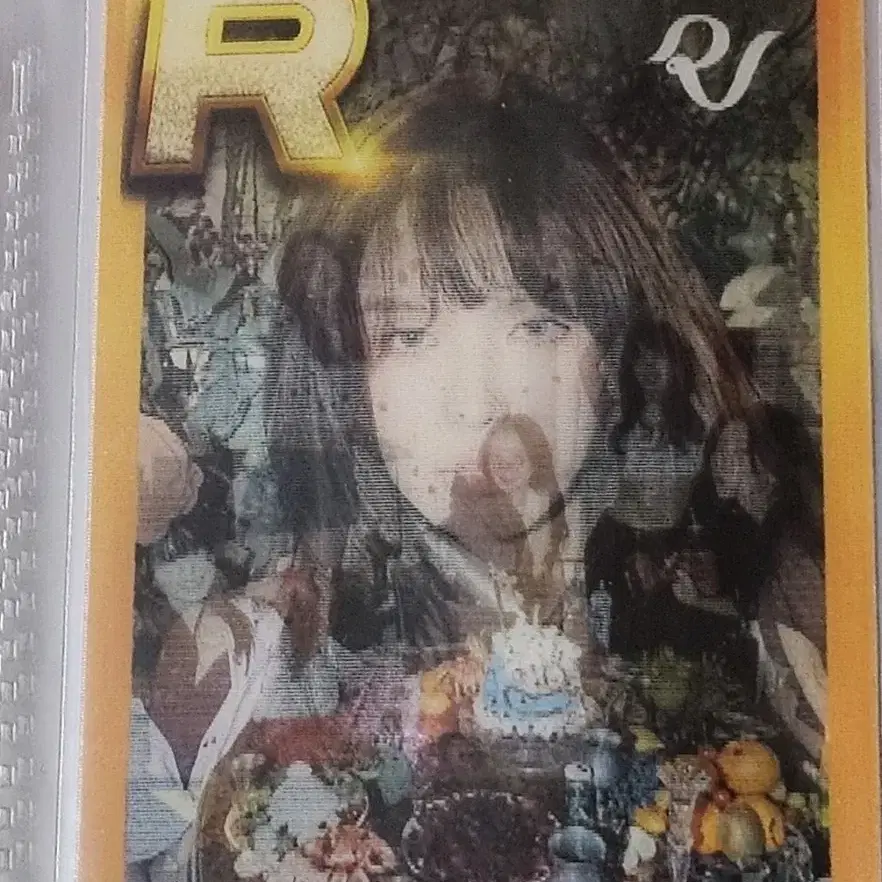 슈스엠 웬디 r to v 콘서트 렌티큘러 포카 포토카드 레드벨벳 ssm