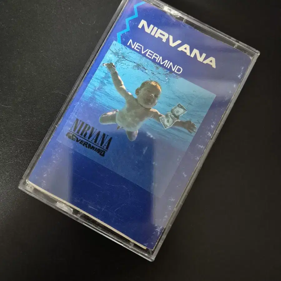 너바나 nirvana NEVERMIND 카세트 테이프