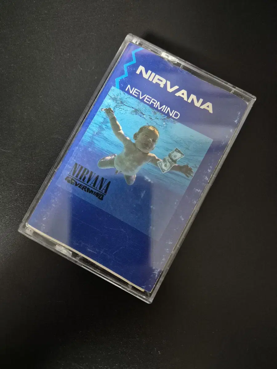 너바나 nirvana NEVERMIND 카세트 테이프