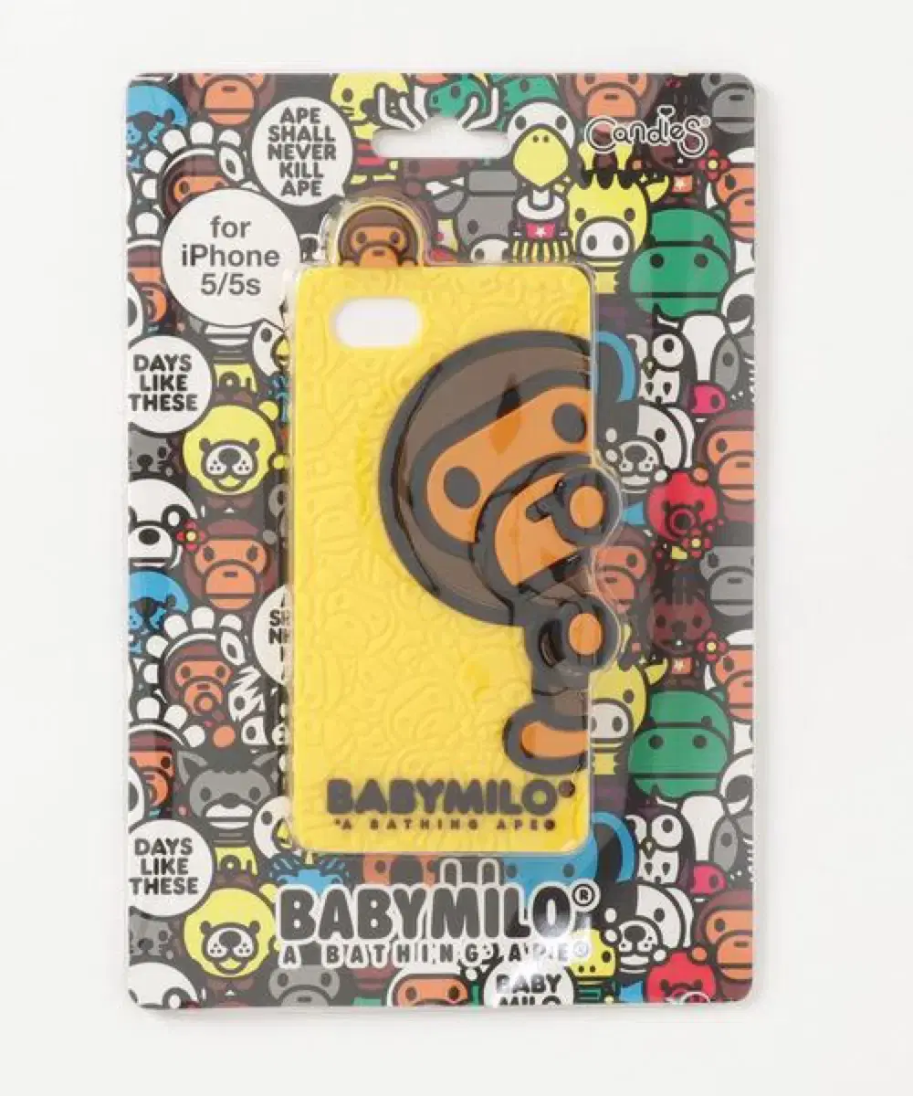 베이프 bape 마일로 폰케이스 아이폰 iphone 5 / 5s