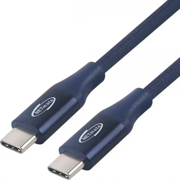 USB 2.0 C to C PD 고속충전 패브릭 케이블 2m