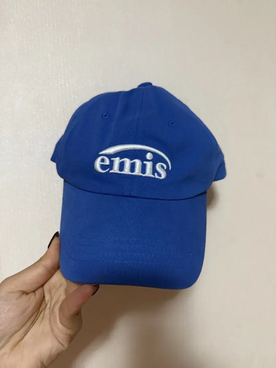 Emis 이미스 뉴로고 볼캡 블루