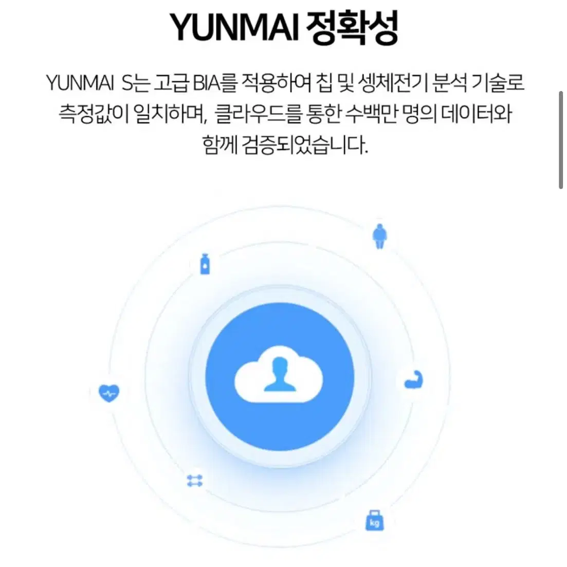 (YUNMAI) 스마트 체중계