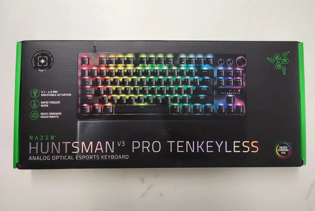 레이저 헌츠맨 v3pro tkl (미개봉)