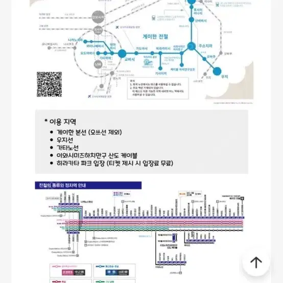 오사카 게이한+히라카타파크 패스권2장