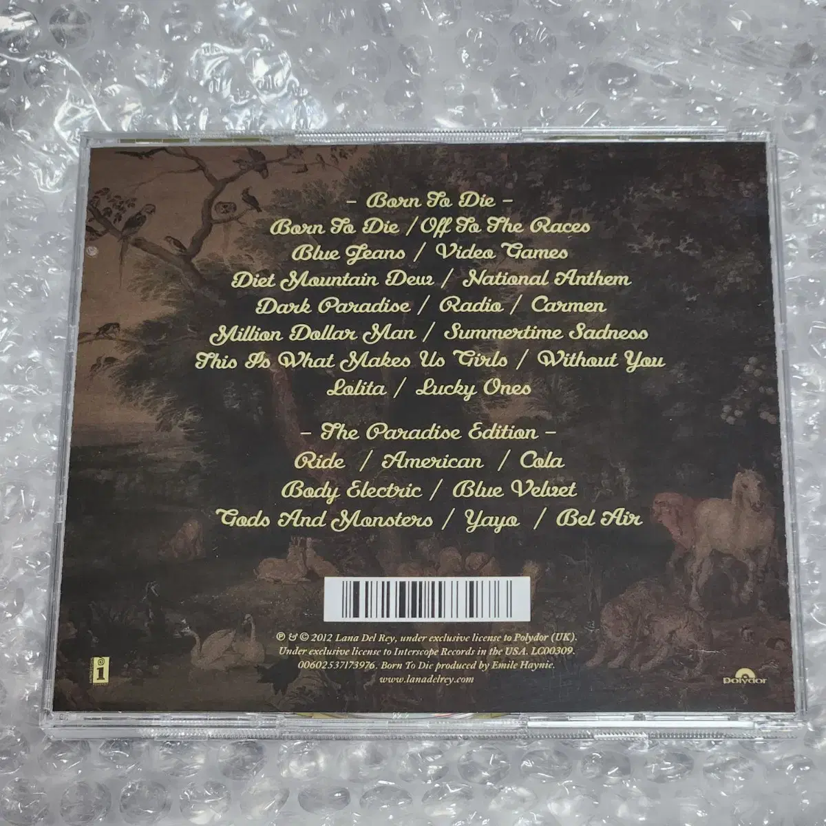 라나델레이 lana del rey paradise 2cd