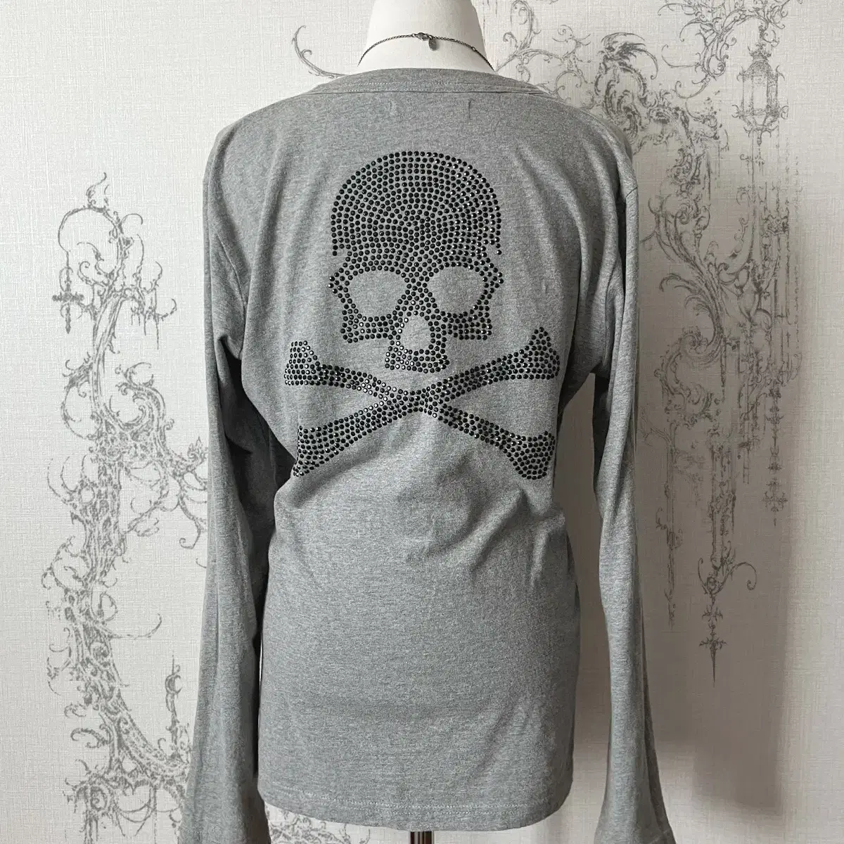 (azul) skull cubic cardigan