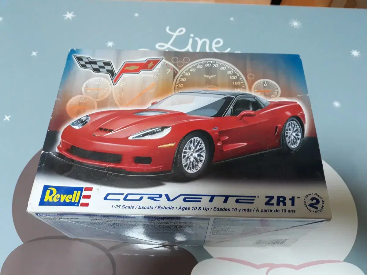 1/25 콜벳 ZR1 프라모델