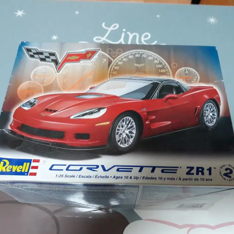 1/25 콜벳 ZR1 프라모델