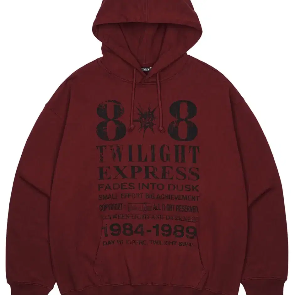 아이돈워너셀 novichi hoodie maroon 후드티