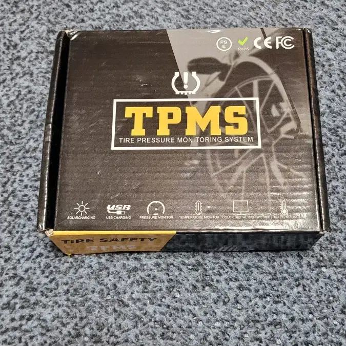 자동차 태양열충전 tpms