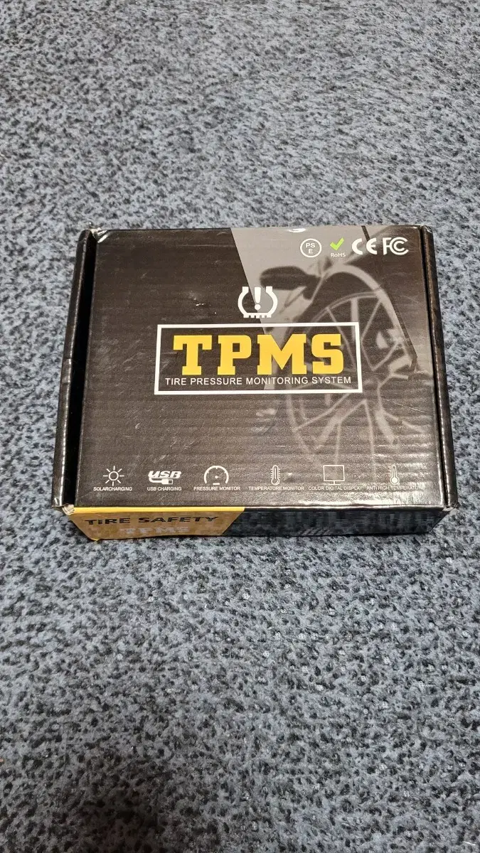 자동차 태양열충전 tpms