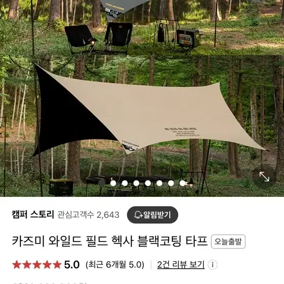 카즈미 와일드필드 헥사 타프 탄색