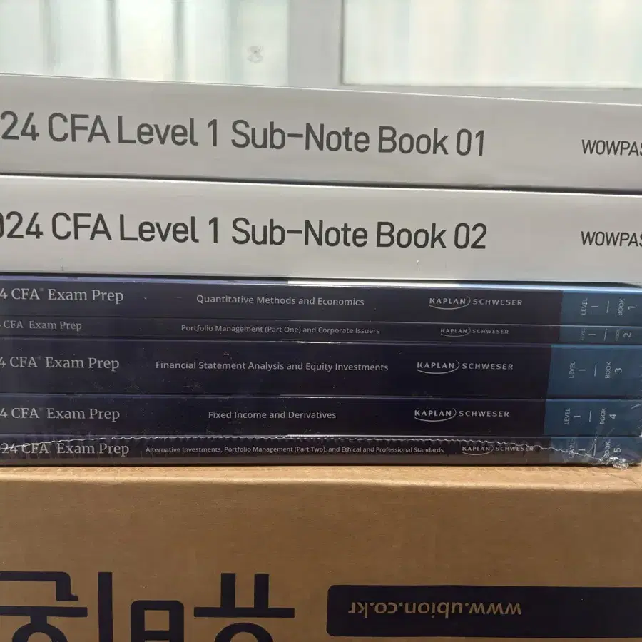 2024 cfa level.1 교재