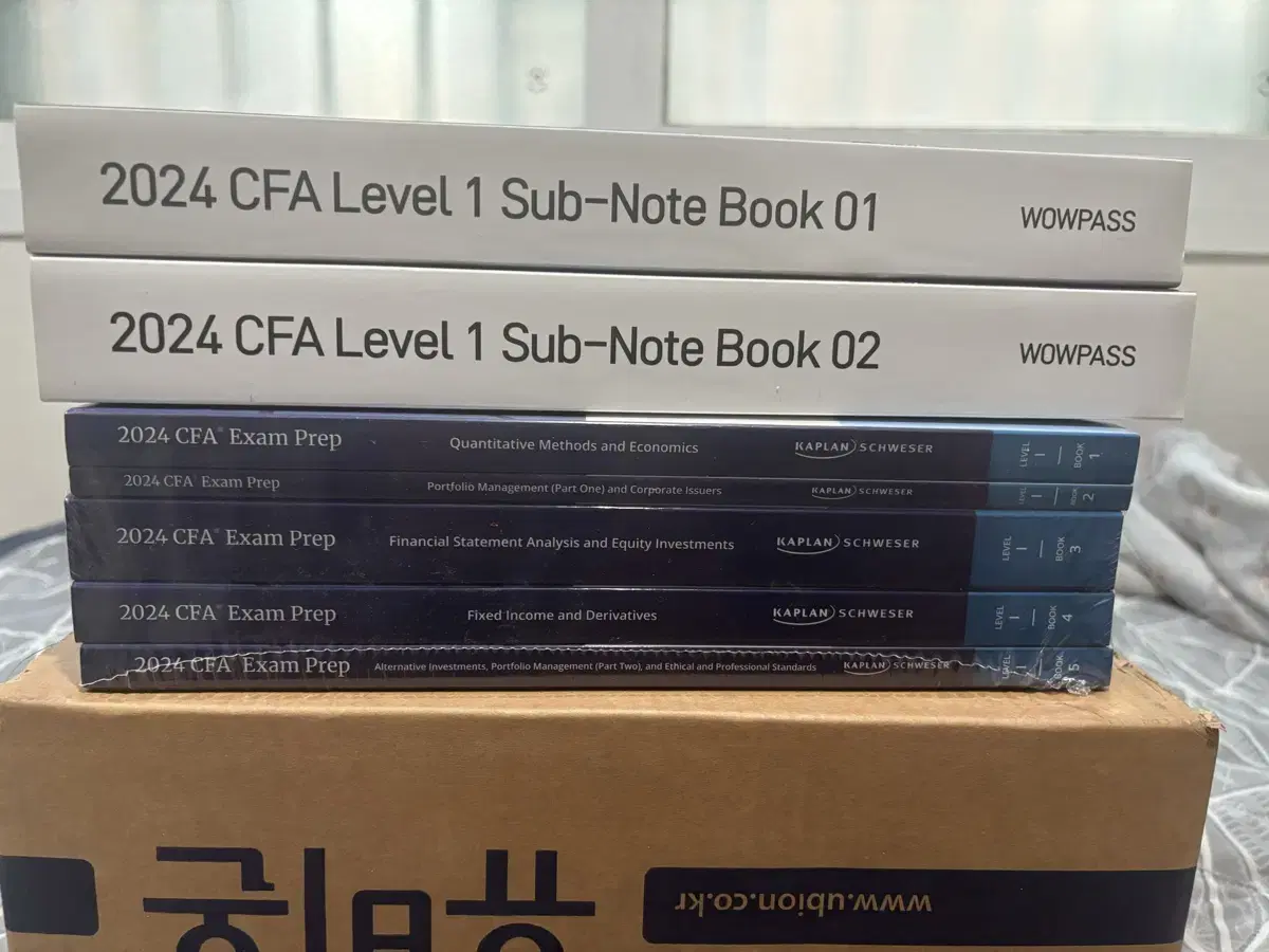 2024 cfa level.1 교재