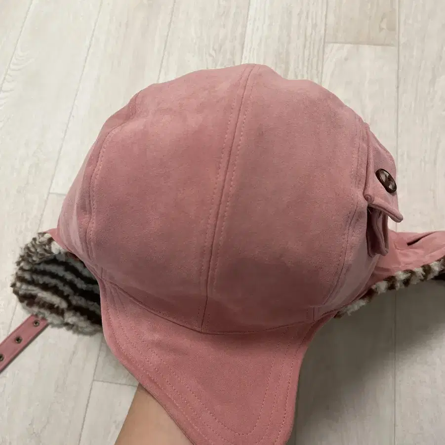 problemallways EARFLAP CAP (PINK) 귀도리 모자