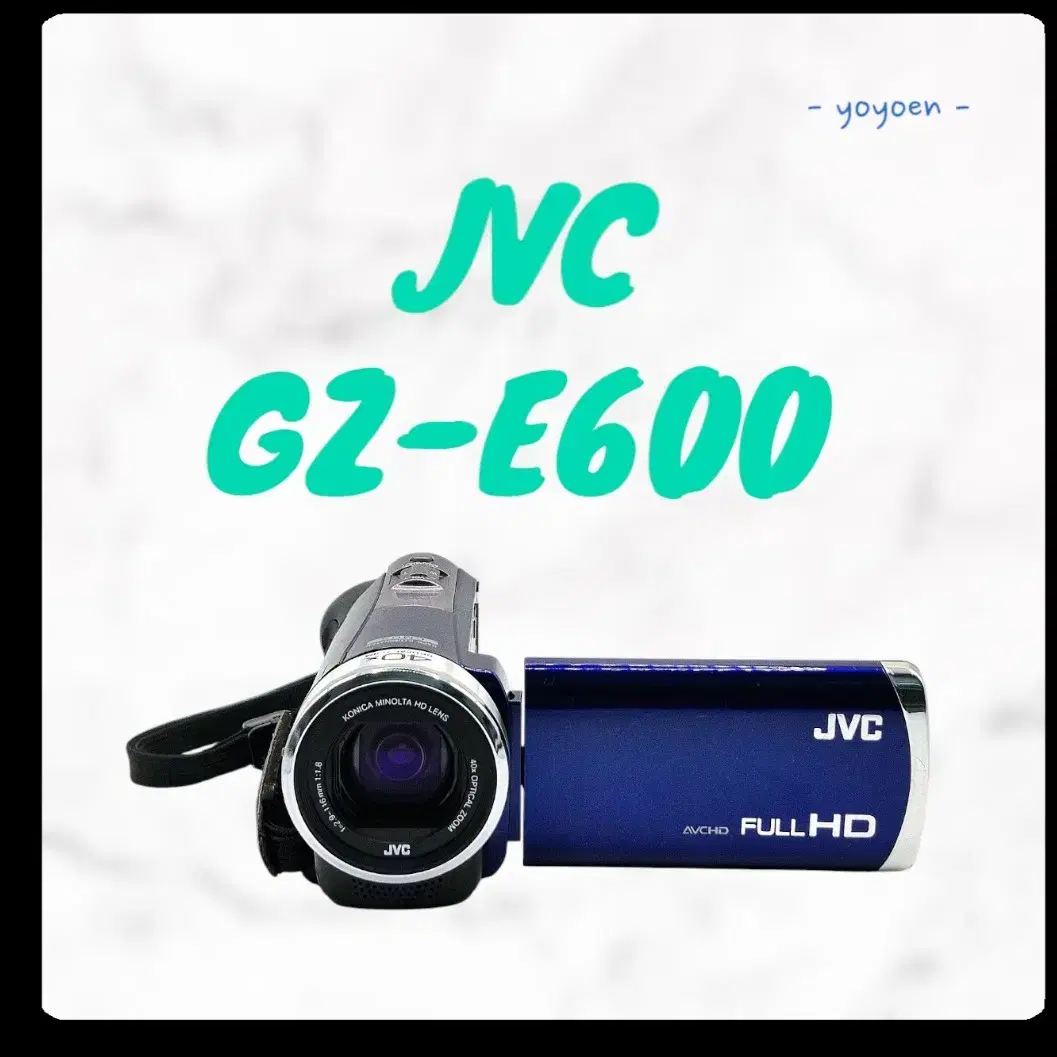 JVC GZ-E600 빈티지캠코더 [ 꾸미기0 ]